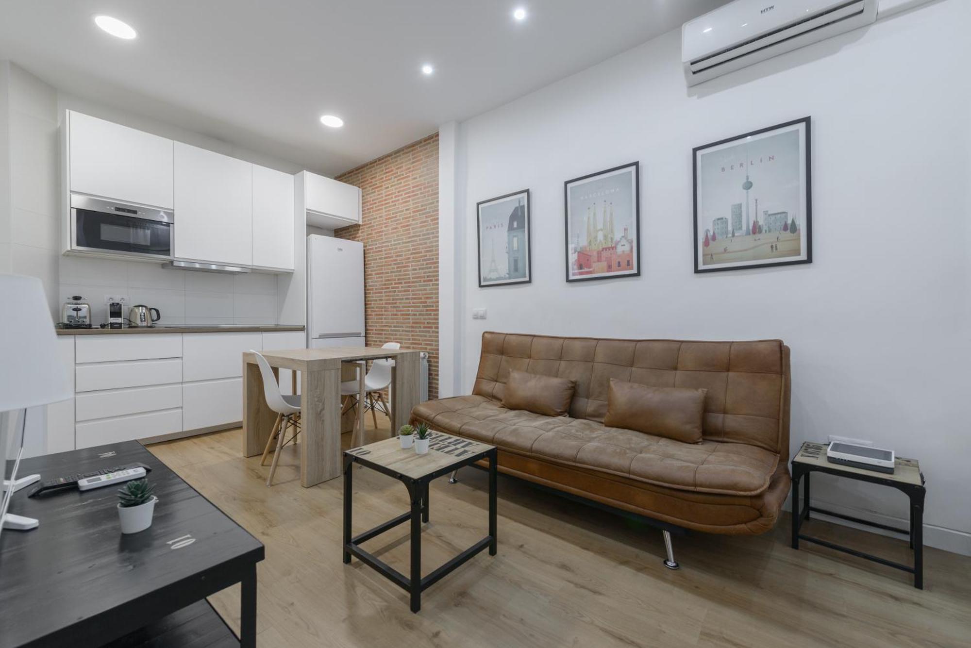 Апартаменты Avila Calle, Precioso Estudio En Santiago Bernabeu-Estrecho En Segundo Piso Sin Ascensor Мадрид Экстерьер фото