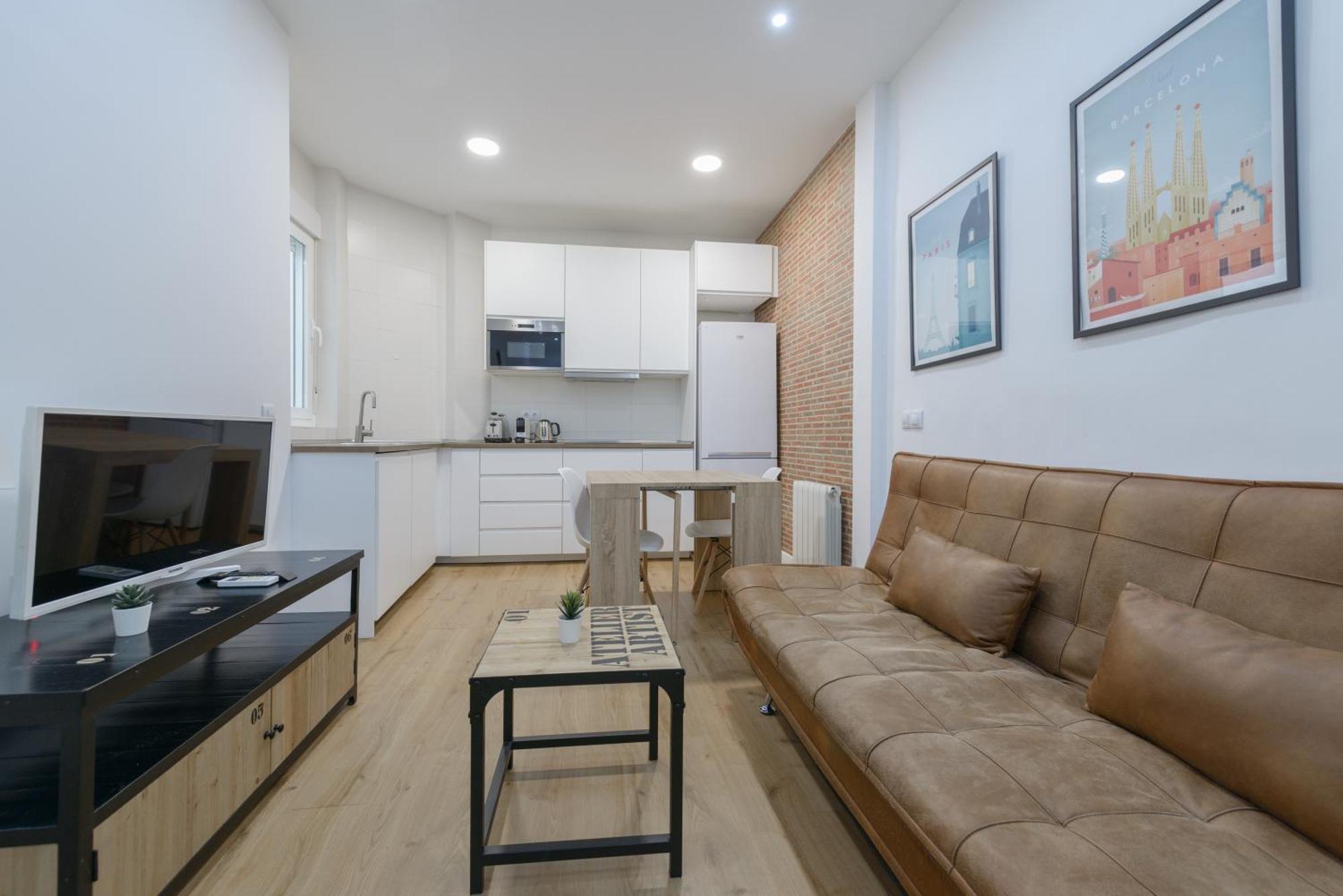 Апартаменты Avila Calle, Precioso Estudio En Santiago Bernabeu-Estrecho En Segundo Piso Sin Ascensor Мадрид Экстерьер фото