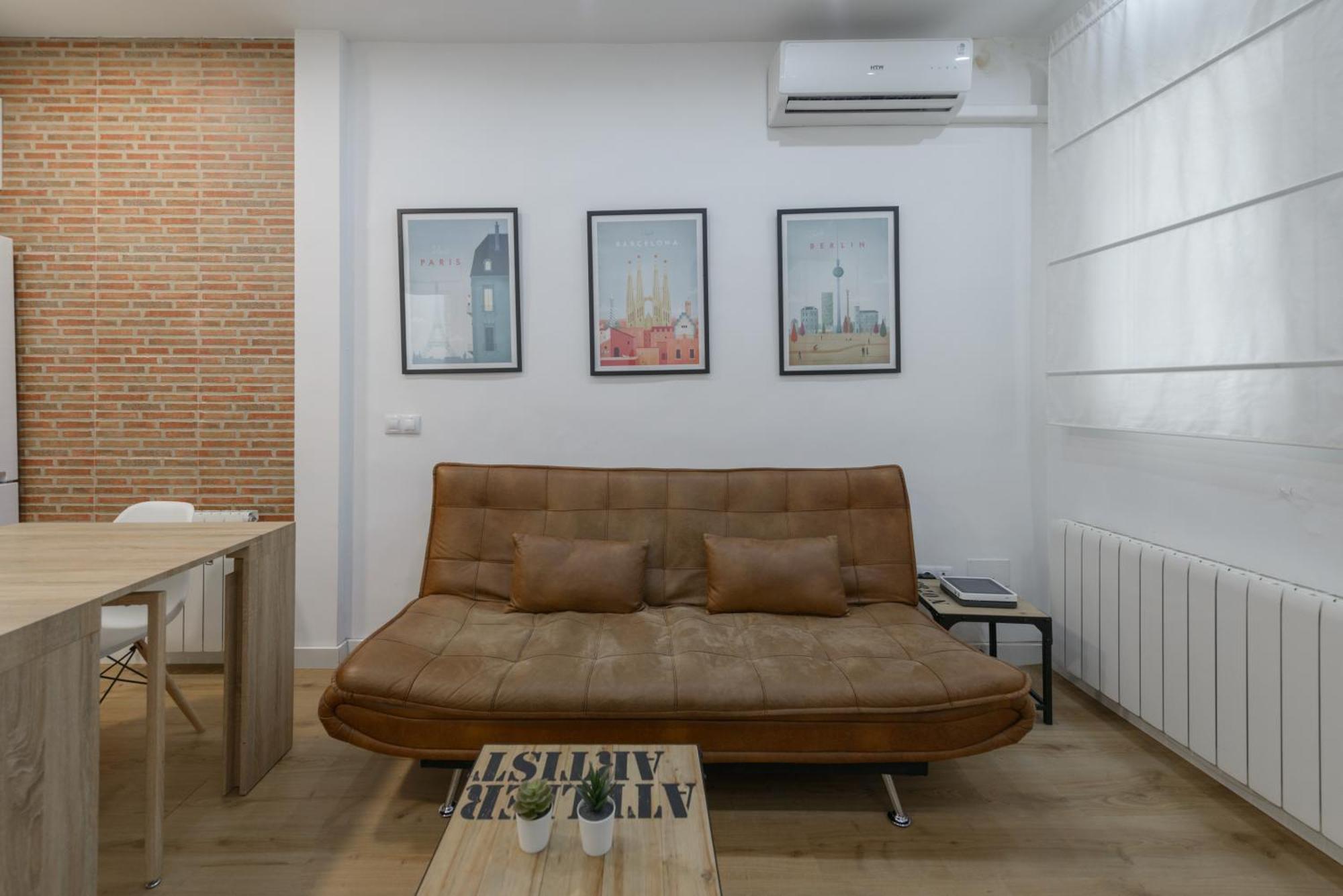 Апартаменты Avila Calle, Precioso Estudio En Santiago Bernabeu-Estrecho En Segundo Piso Sin Ascensor Мадрид Экстерьер фото